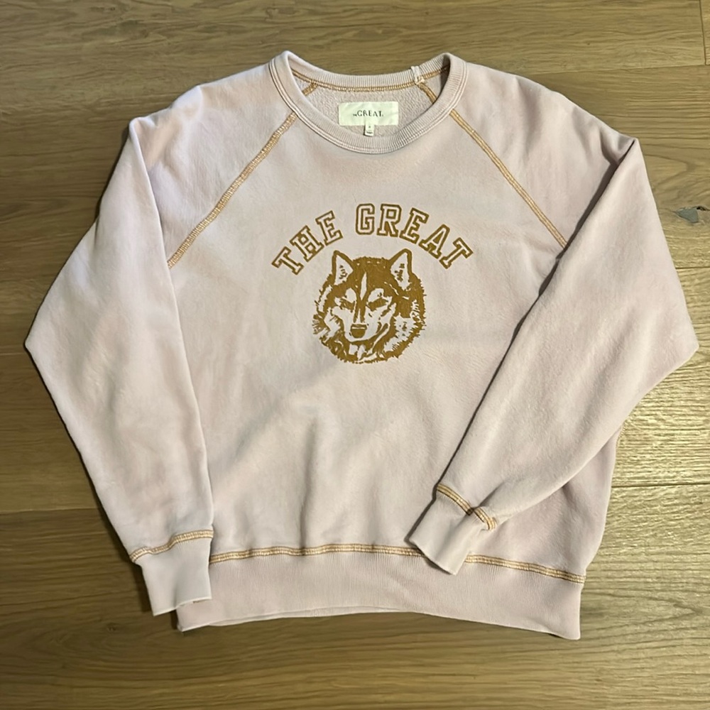 This is the Great college sweatshirt